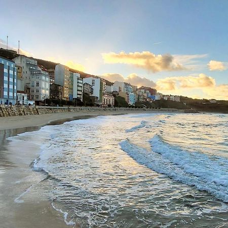 Ag Miramar Malpica X4 Vistas Playa Costa Da Morte Bagian luar foto