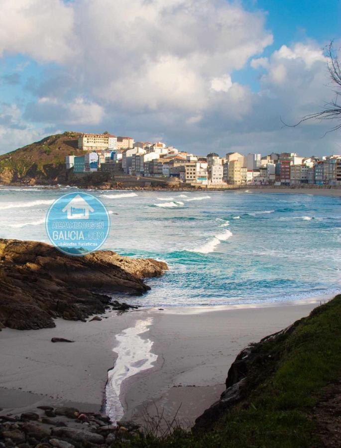 Ag Miramar Malpica X4 Vistas Playa Costa Da Morte Bagian luar foto